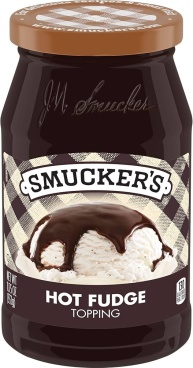 Smucker's Hot Fudge Topping 333g  Glass Bottle