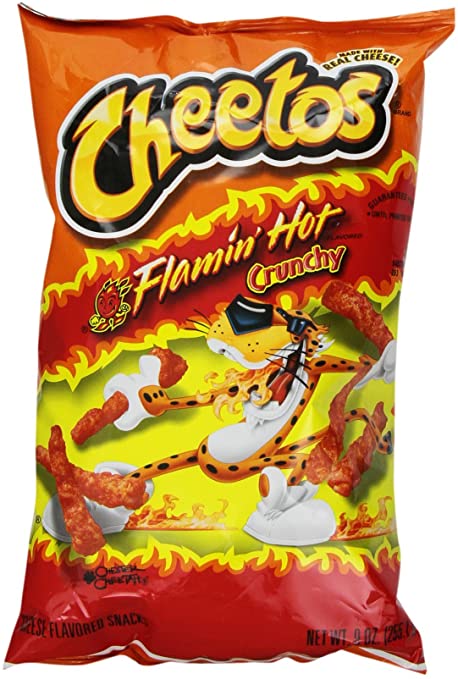 Cheetos American Crunchy Flamin Hot Bags USA Import Spicy All Sizes All  Sizes