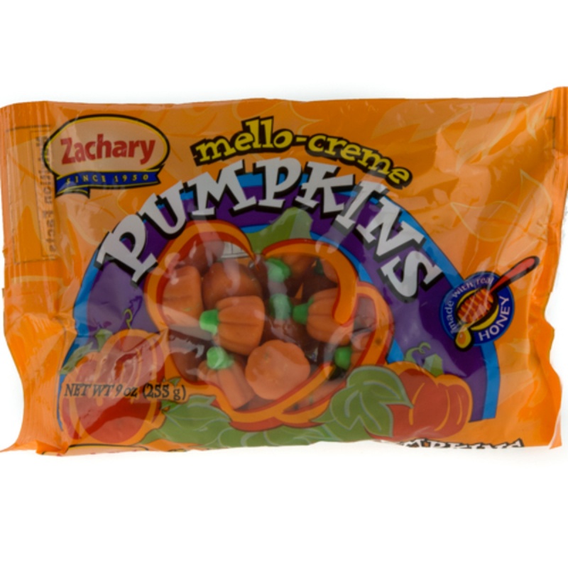 Zachary Mellow Cream PUMPKINS Candies 255g Halloween Candy - American ...