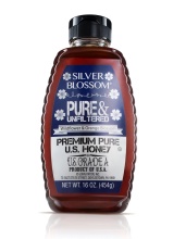 Silver Blossom Premium Pure Unfiltered Honey 16oz - 454g