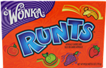 Wonka Runts American Candy 5oz 141.7g Theater Box.3 PACKS