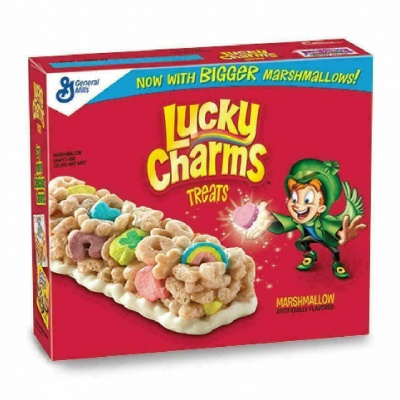 Lucky Charms Marshmallow Treat 24g X 8 Bars - American Food Store